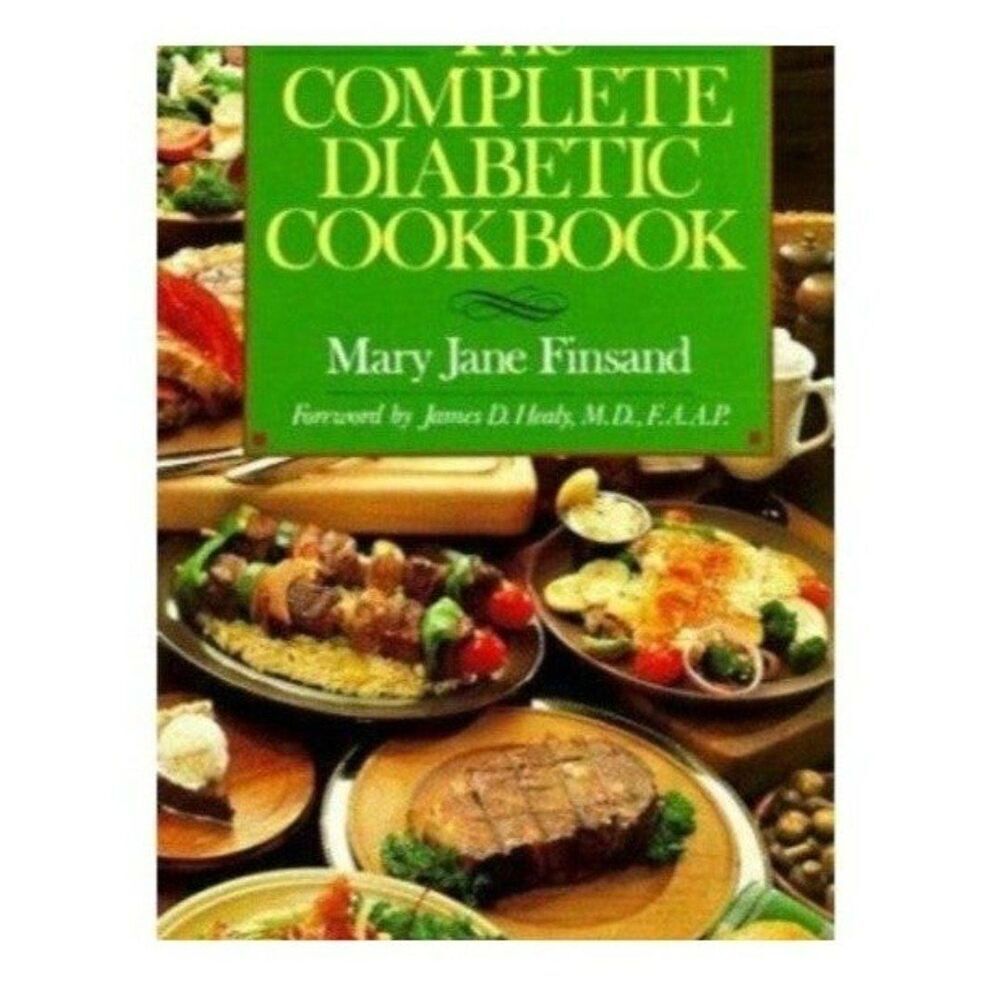 The Complete Diabetic Cookbook Paperback Mary Jane Finsand Vintage